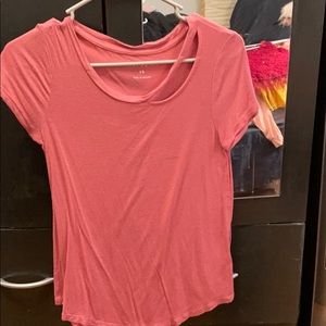T shirt with split at top
